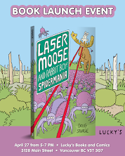 Laser Moose and Rabbit Boy: Spidermania Book Launch