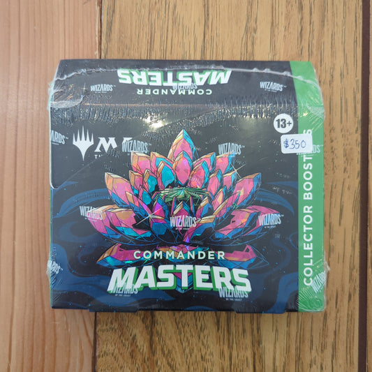MTG: Commander Masters Collector Booster Box - Sealed