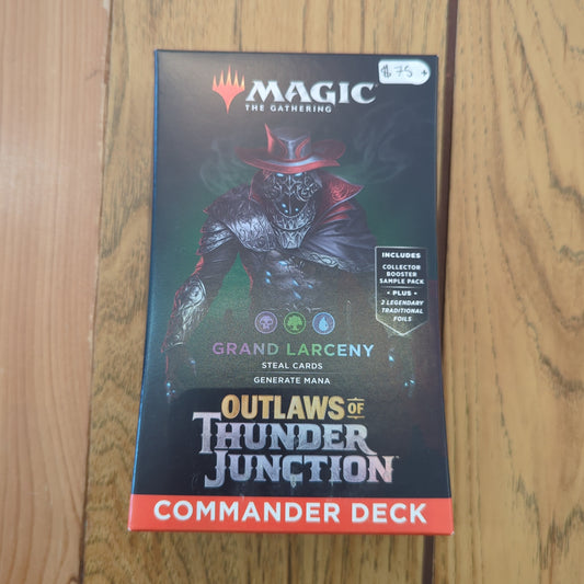 MTG: Outlaws of Thunder Junction Commander Deck: Grand Larceny