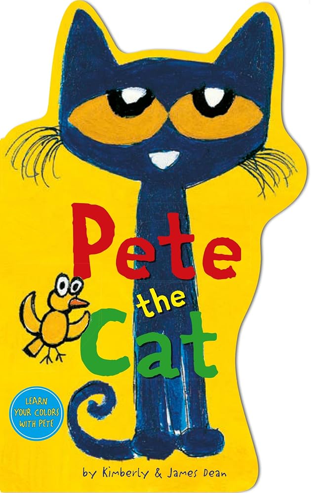 Pete the Cat Shaped Board Book: A Shaped Board Book cover image