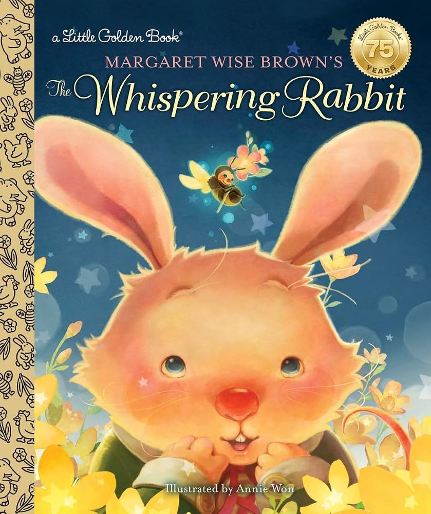 Margaret Wise Brown's The Whispering Rabbit (Little Golden Book) cover image