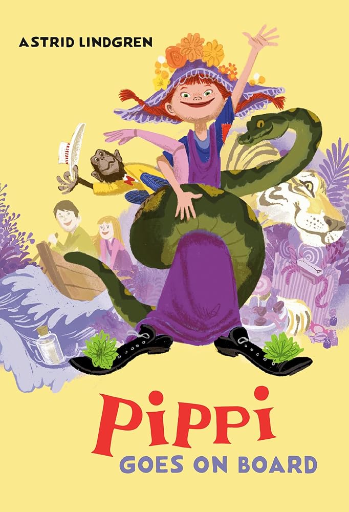Pippi Goes on Board (Pippi Longstocking) cover image