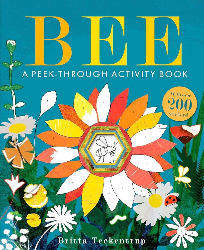 Bee: A Peek-Through Activity Book cover image