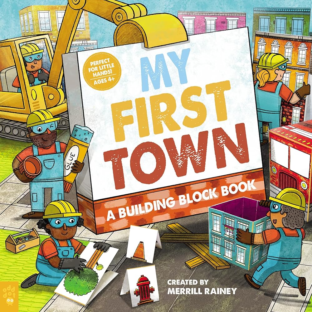 My First Town: A Building Block Book cover image