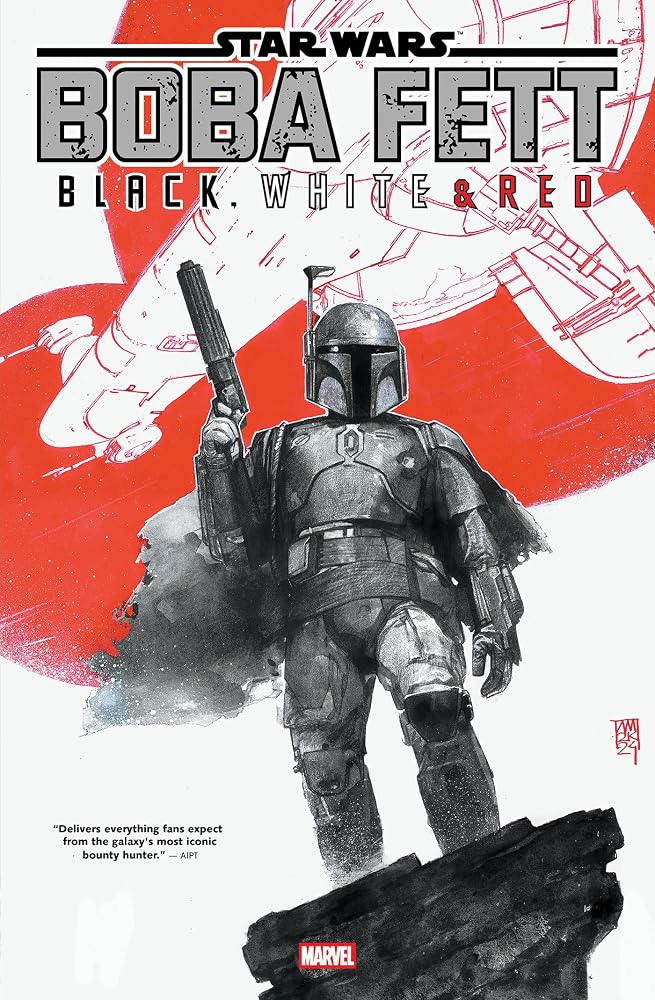 Star Wars: Boba Fett - Black, White & Red Treasury Edition cover image