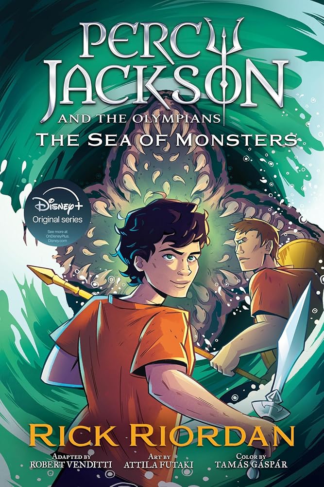Percy Jackson and the Olympians The Sea of Monsters The Graphic Novel – Lucky's Books and Comics