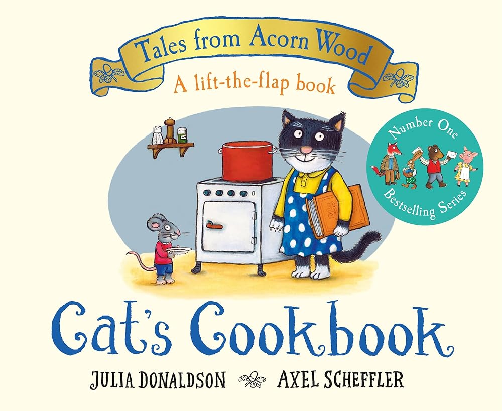 Cat's Cookbook: A Lift-the-flap Story (Tales From Acorn Wood) cover image