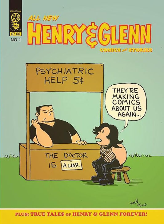 All New Henry & Glenn Comics & Stories #1: True Tales of Henry & Glenn Forever cover image