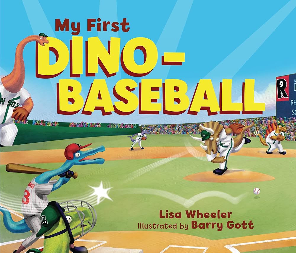 My First Dino-Baseball (Dino Board Books) cover image