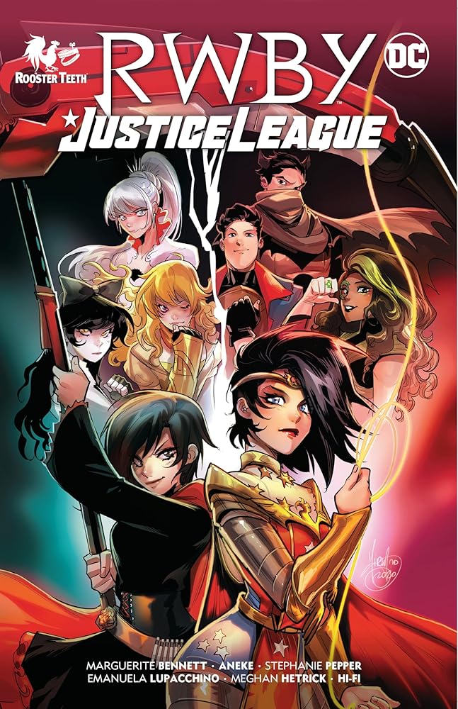 Rwby/Justice League 1 cover image