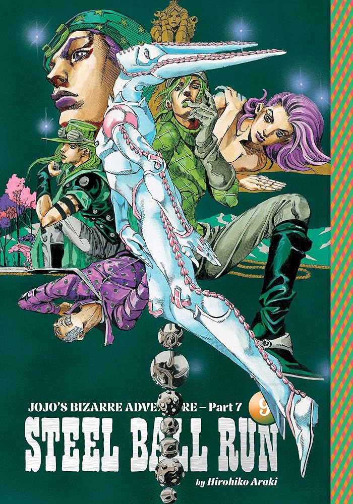 JoJo's Bizarre Adventure: Part 7--Steel Ball Run, Vol. 9 cover image