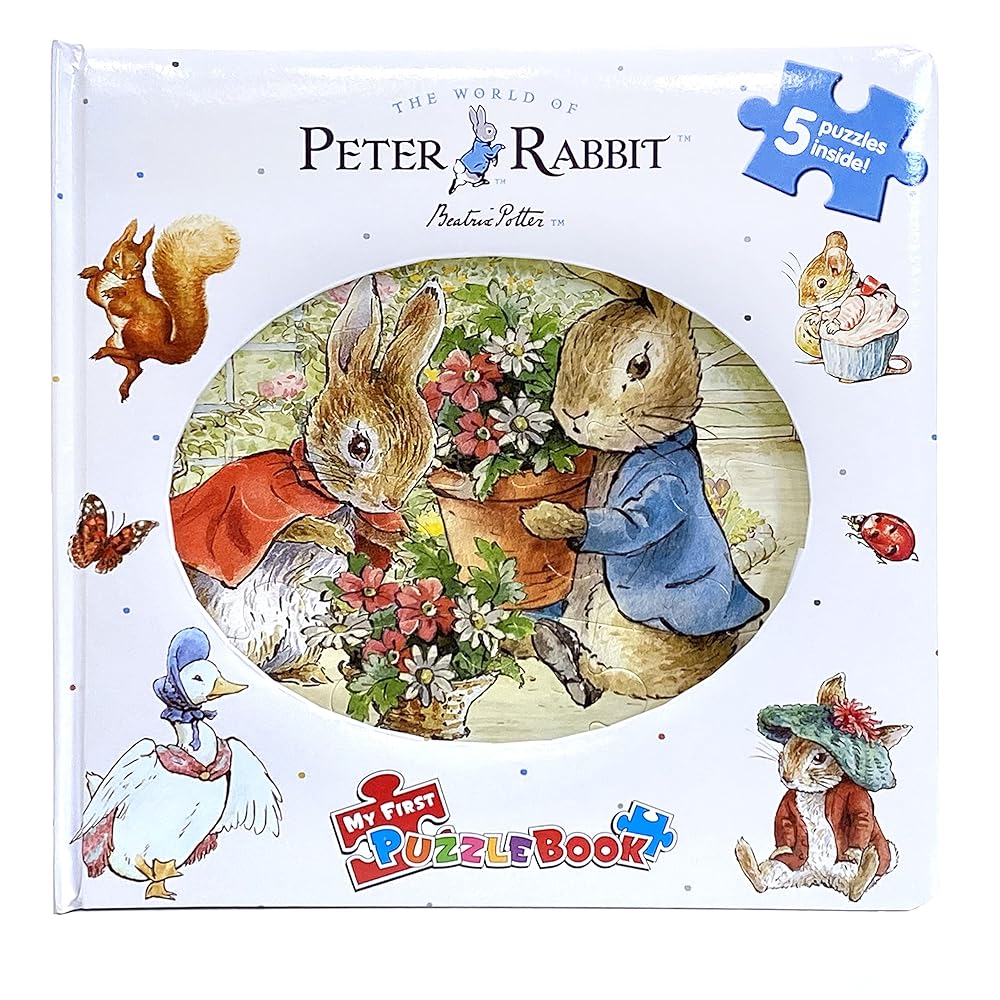 Peter Rabbit My First Puzzle Book cover image