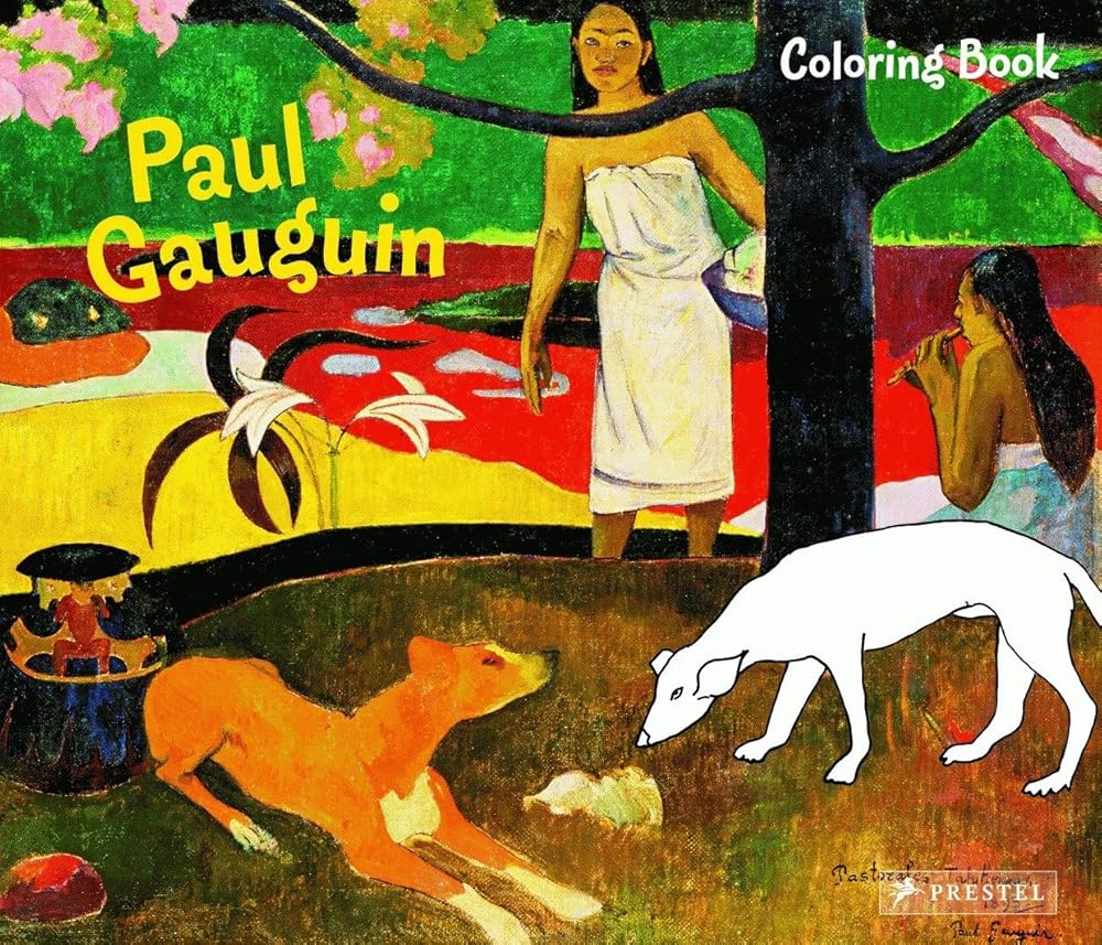 Coloring Book Paul Gauguin (Coloring Books) cover image