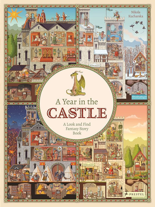 A Year in the Castle: A Look and Find Fantasy Story Book cover image