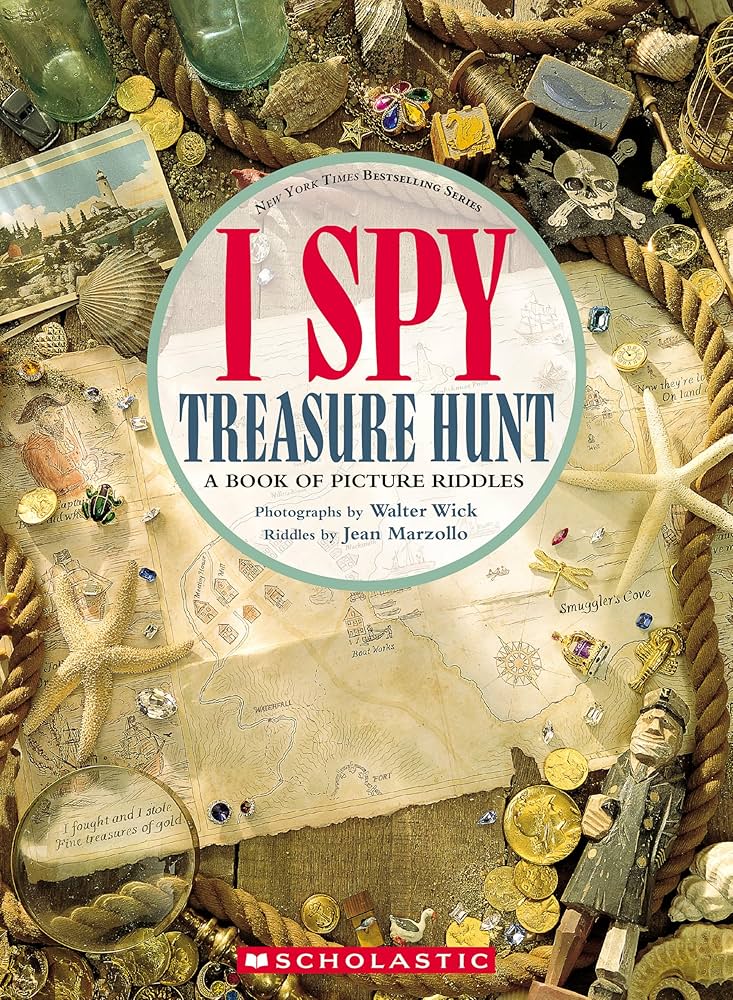 I Spy Treasure Hunt: A Book of Picture Riddles