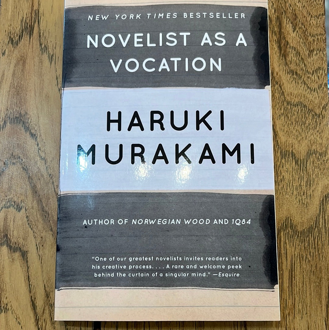 Novelist as a Vocation