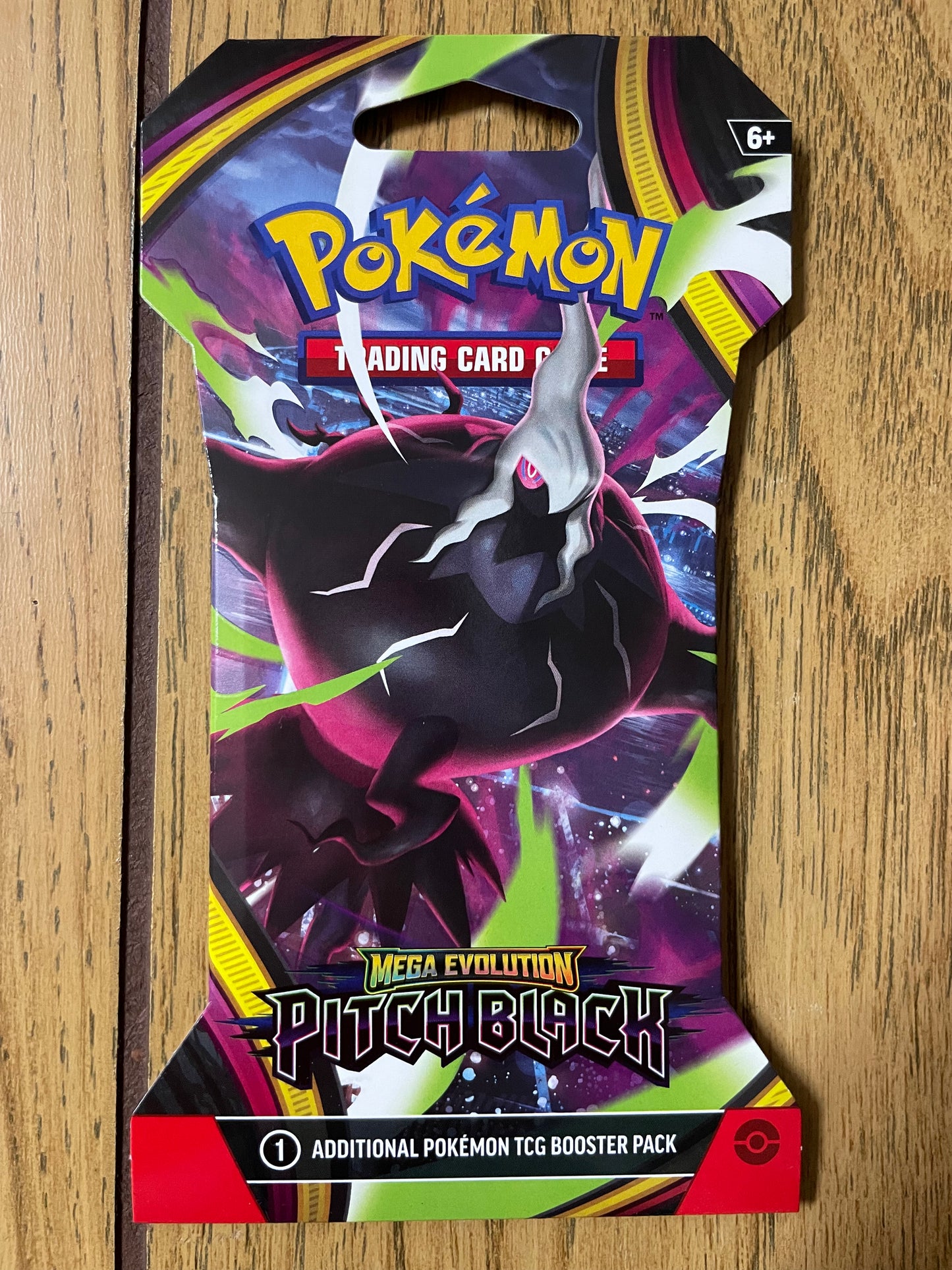 Pokémon TCG - Mega Evolution - Pitch Black Sleeved Booster
