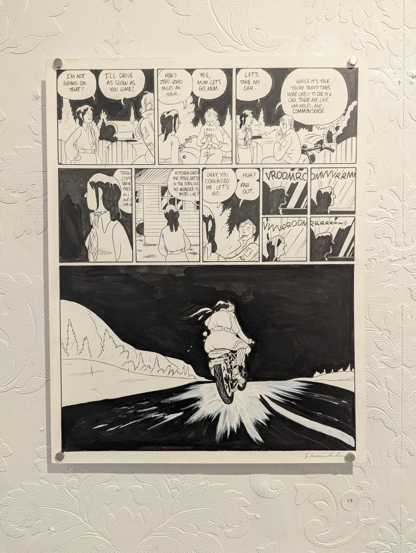 Sammy Harkham Original Page, No. 13