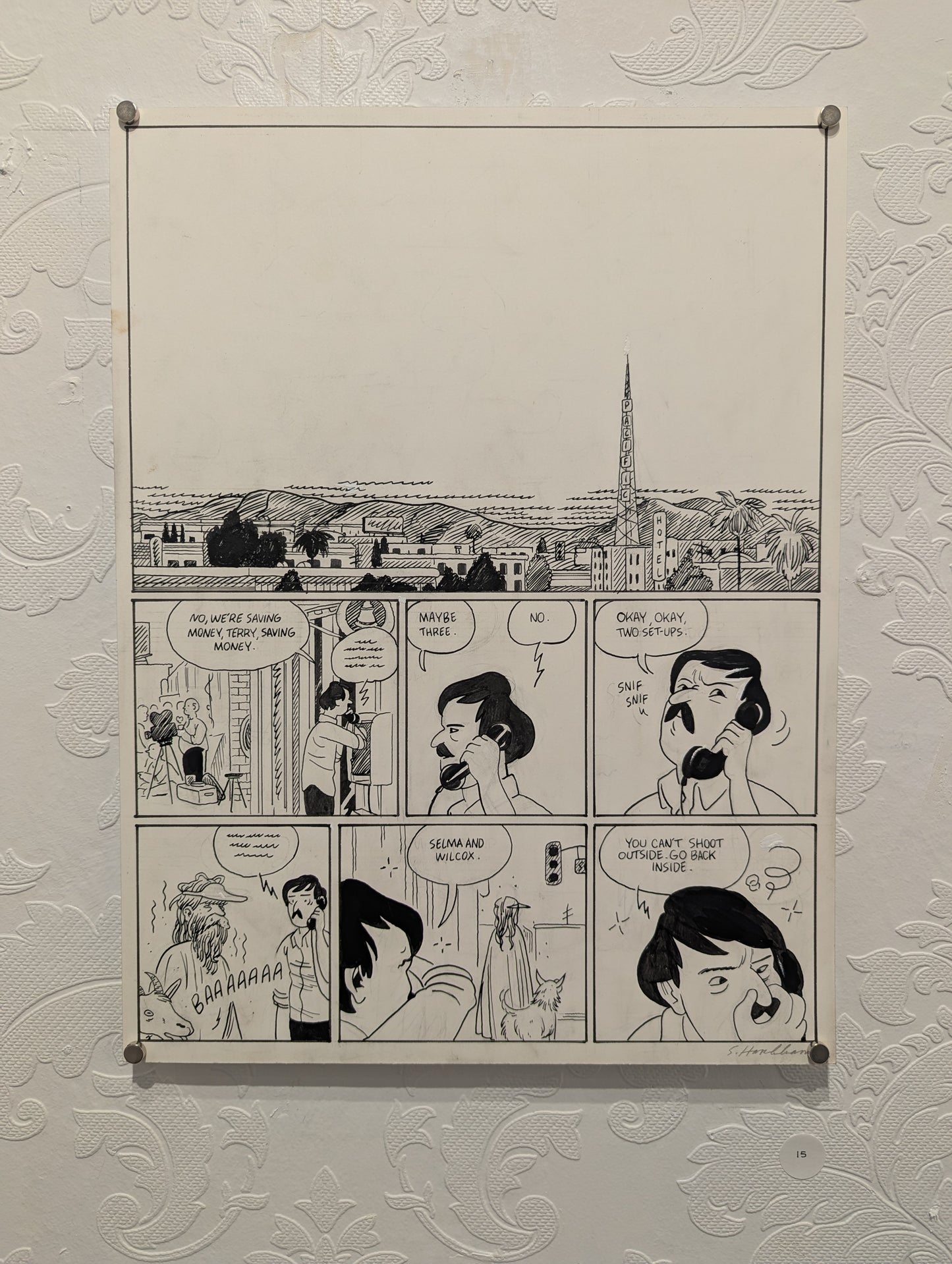 Sammy Harkham Original Page, No. 15