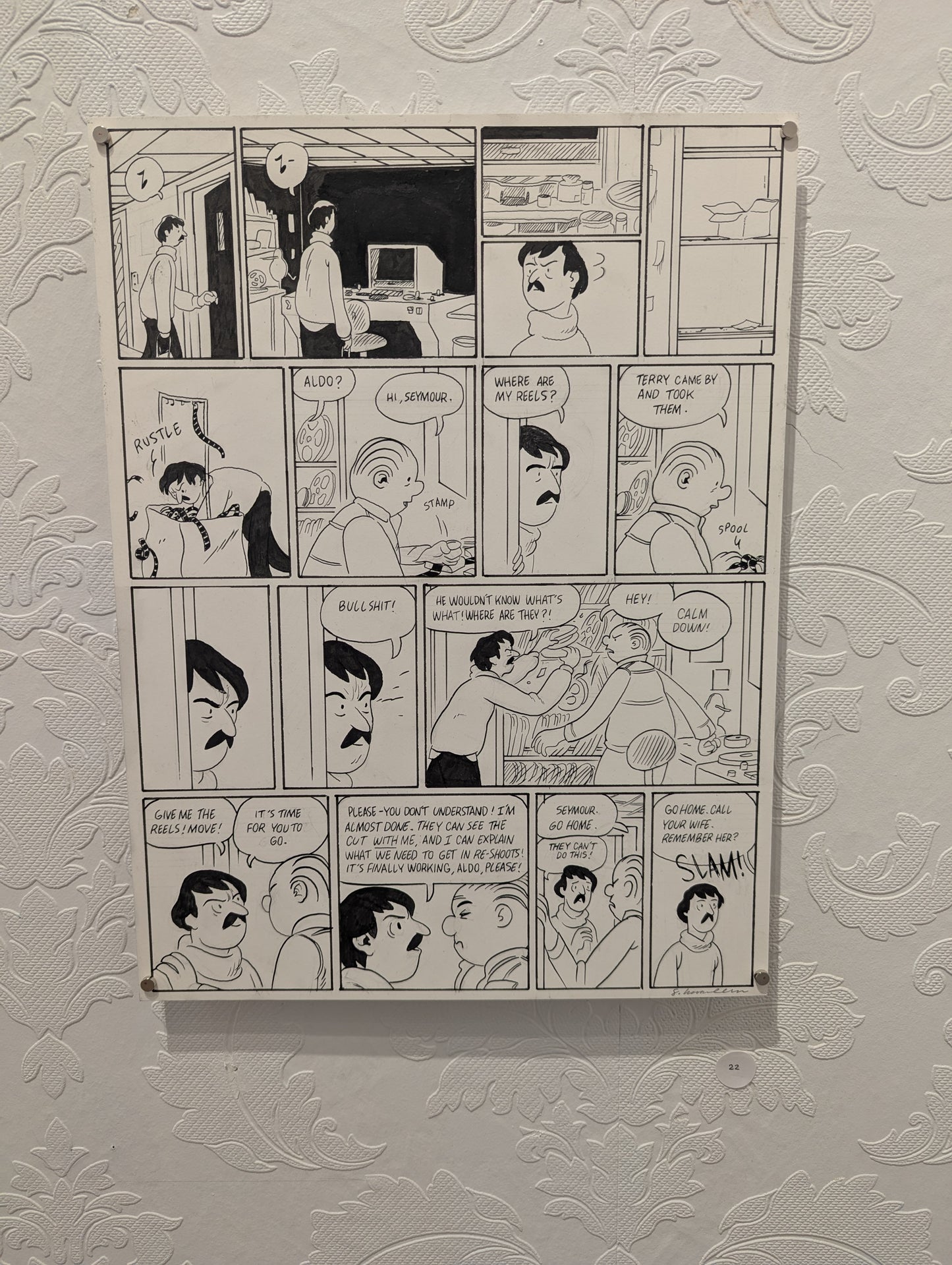 Sammy Harkham Original Page, No. 22