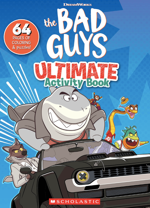 The Bad Guys Movie Activity Book