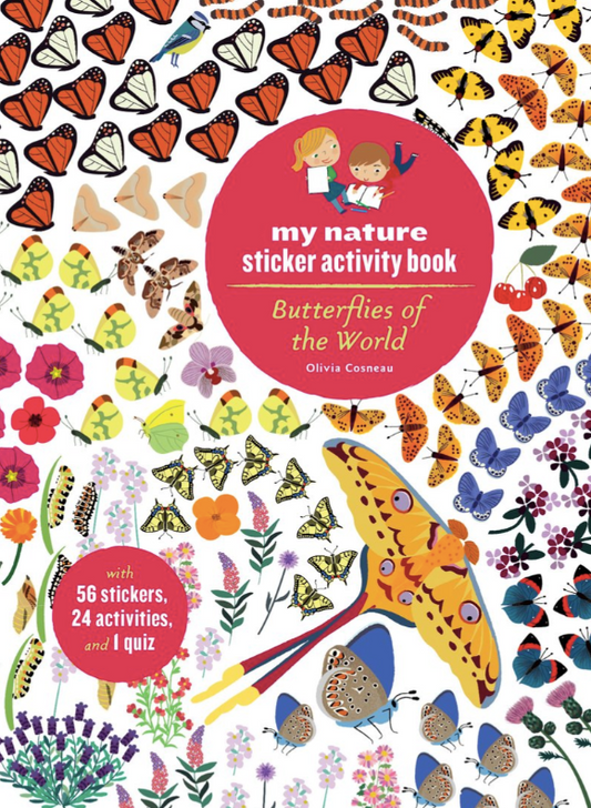 My Nature Sticker Activity Book: Butterflies of the World
