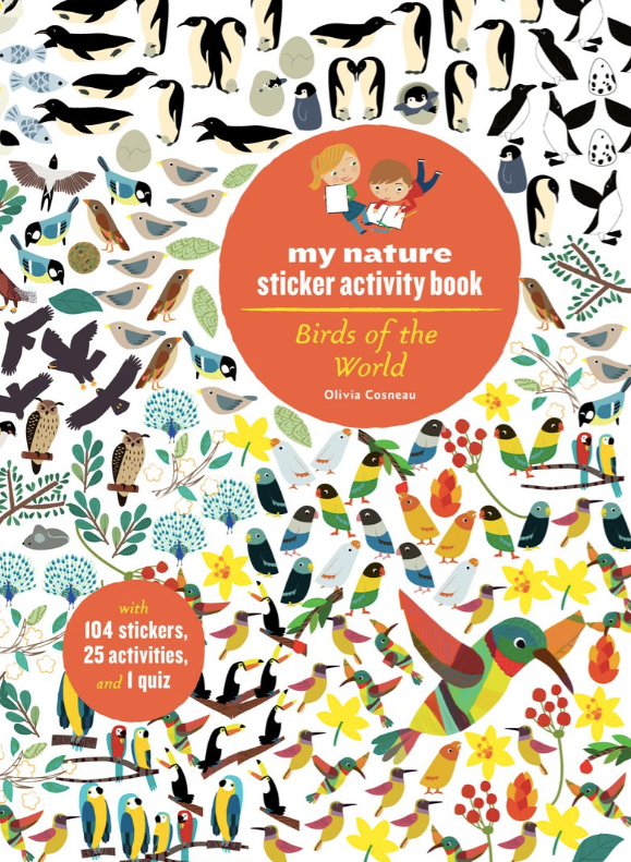 My Nature Sticker Activity Book: Birds of the World