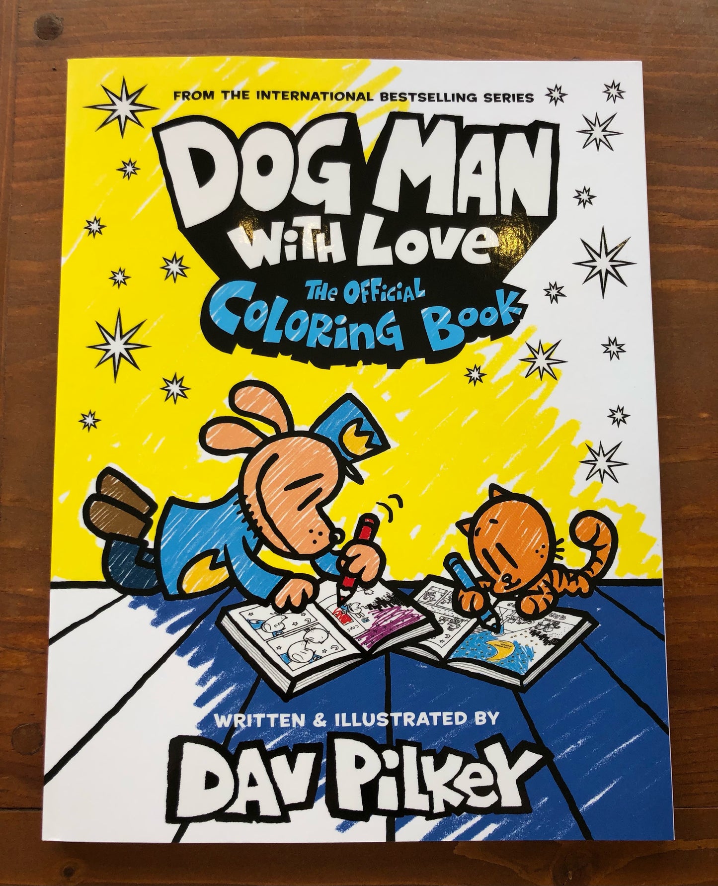 Dog Man with Love: The Official Coloring Book