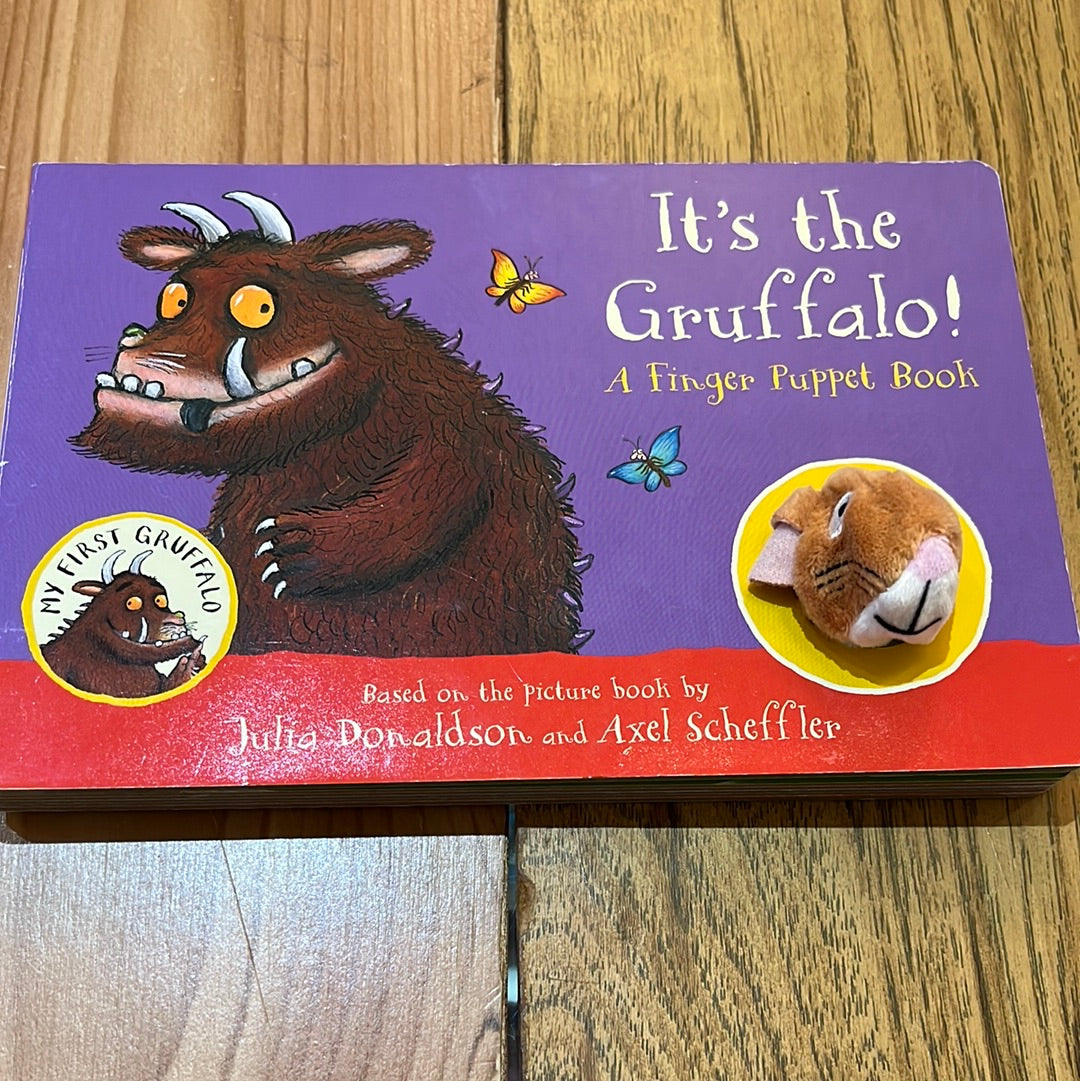 It’s the Gruffalo! A finger puppet book