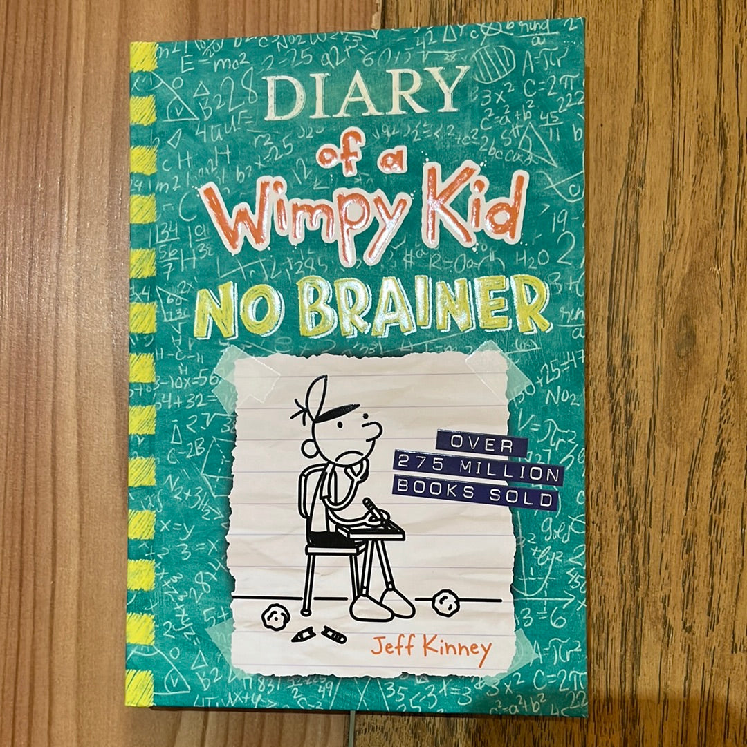 Diary of A Wimpy Kid #18 No Brainer / Diary of a Wimpy Kid #17