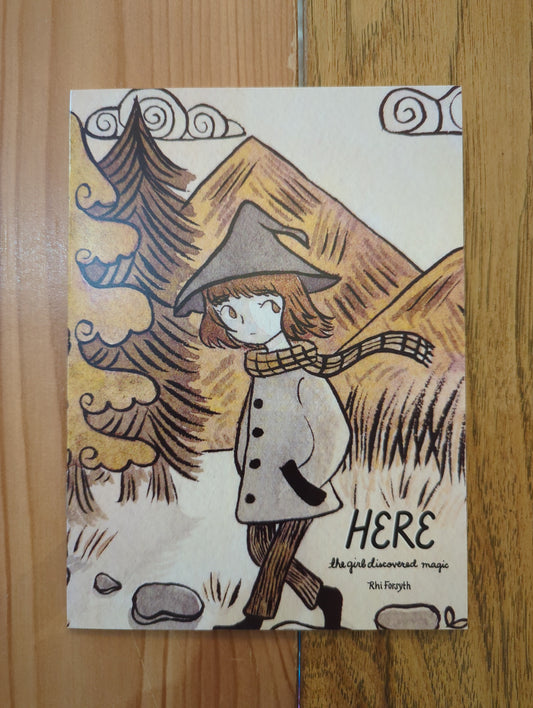 Here: the girl discovered magic