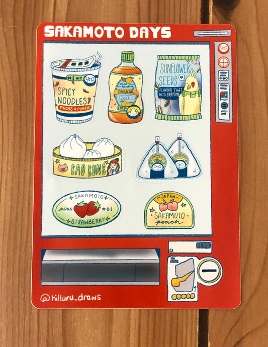 Sakamoto Days - Sticker Sheet