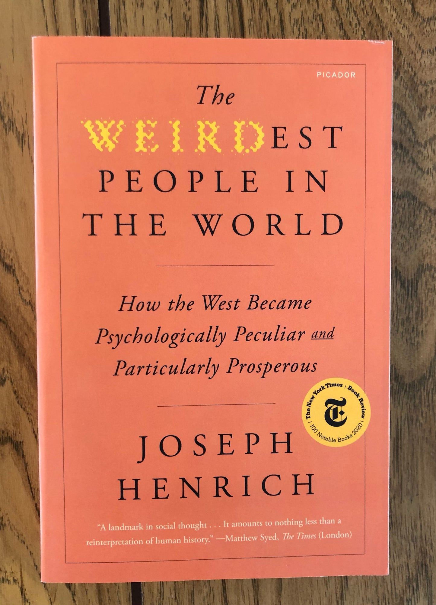 The Weirdest People in the World