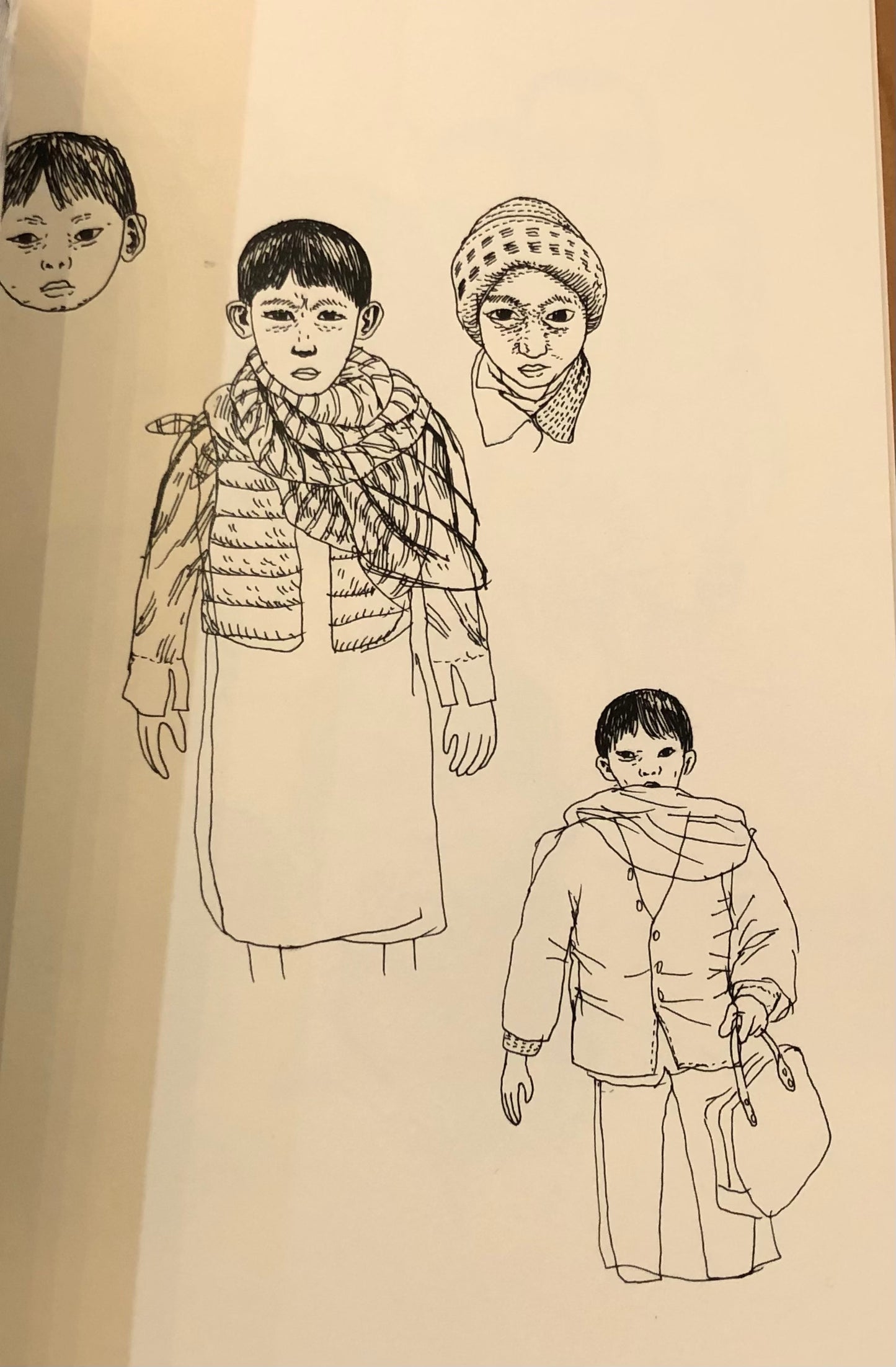 Tongues: Process Sketches + Outtakes