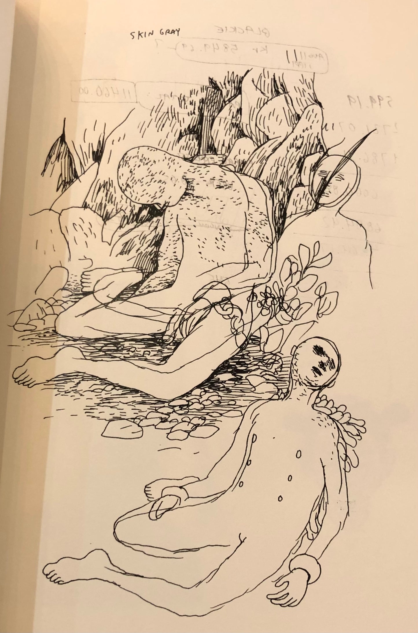 Tongues: Process Sketches + Outtakes