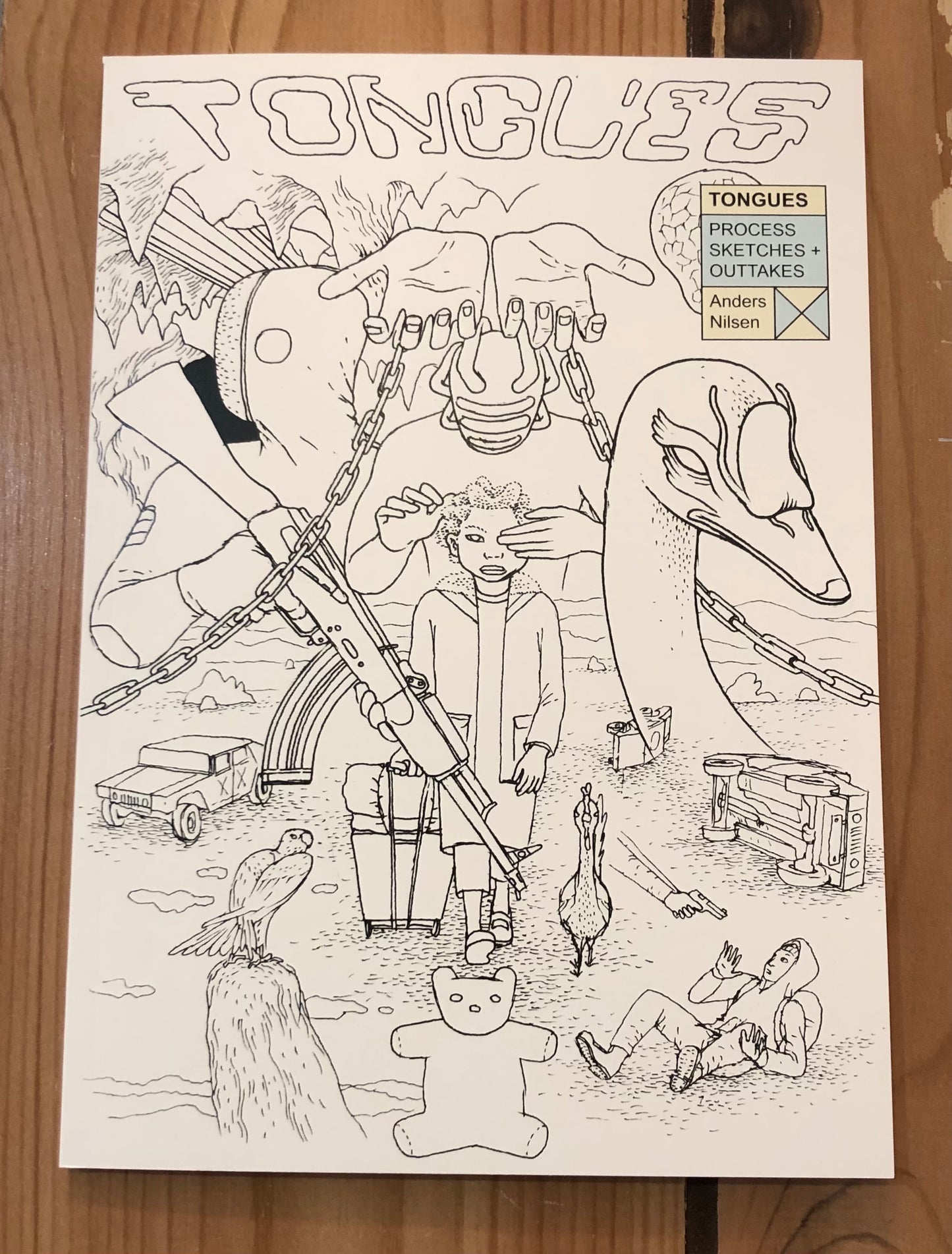 Tongues: Process Sketches + Outtakes