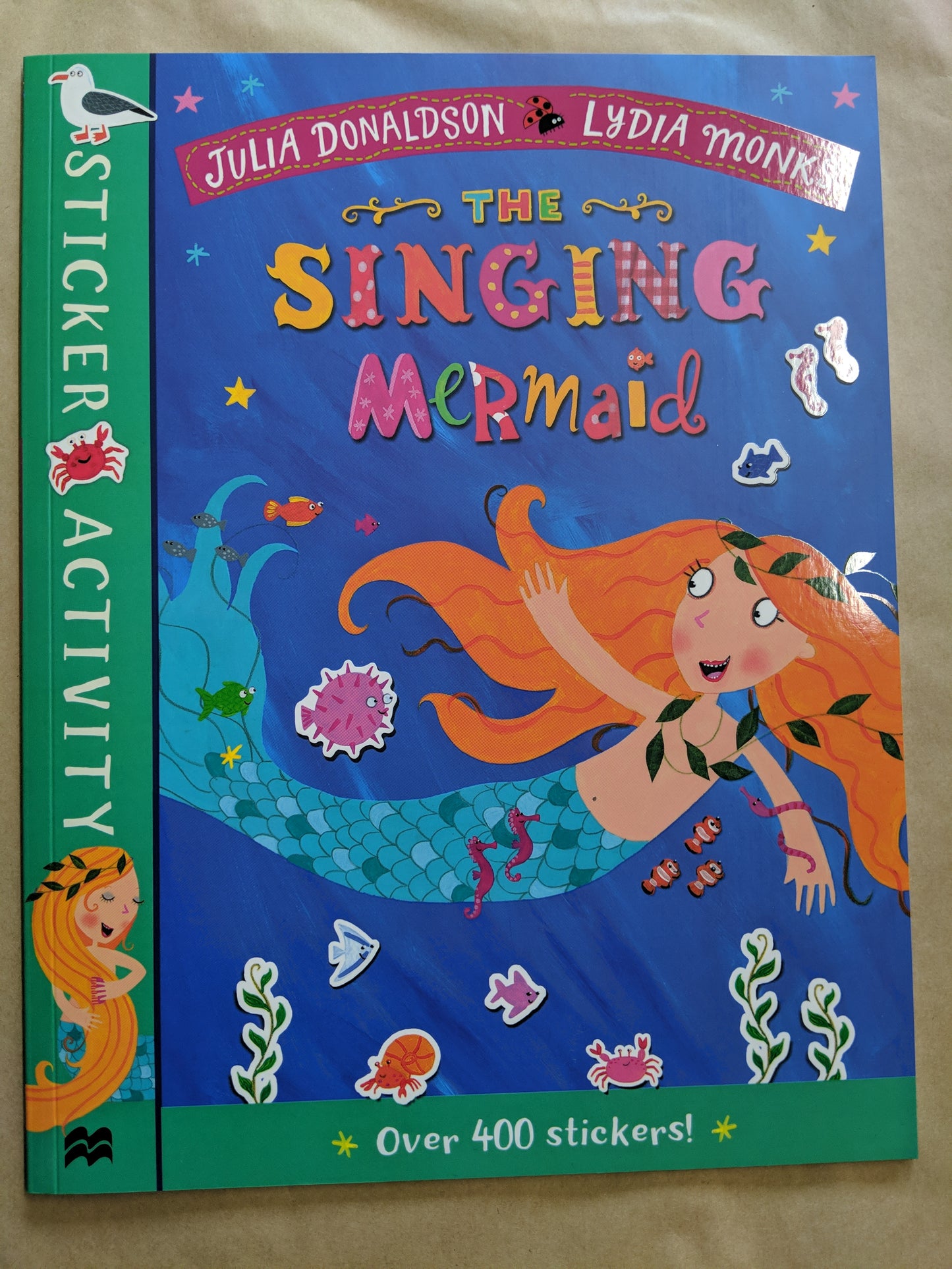 The Singing Mermaid: Sticker Activity