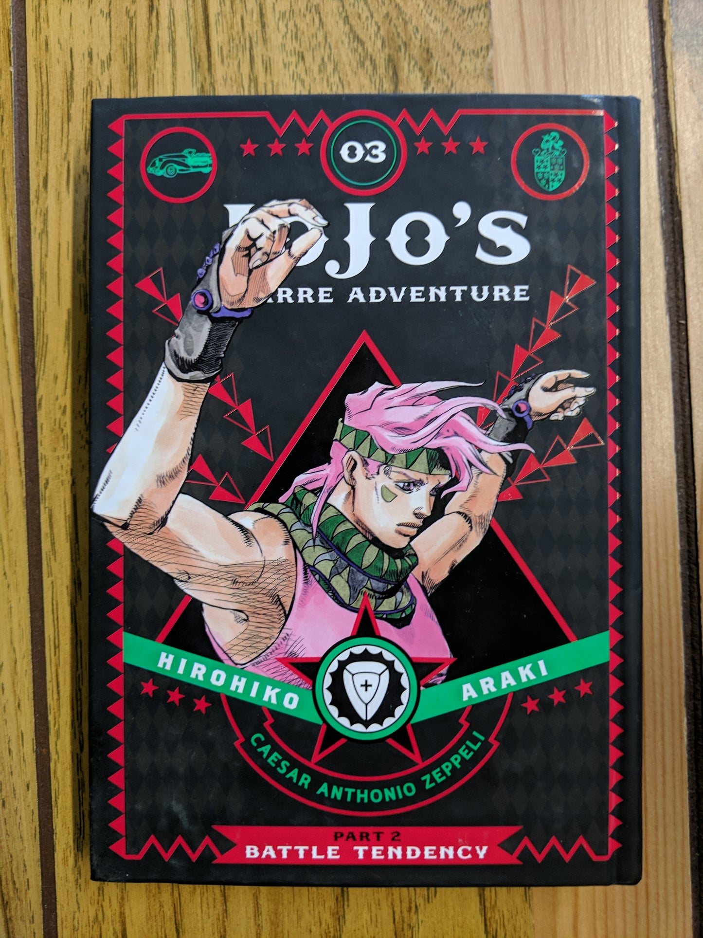 JoJo's Bizarre Adventure: Battle Tendency (Part 2, Vol 3)