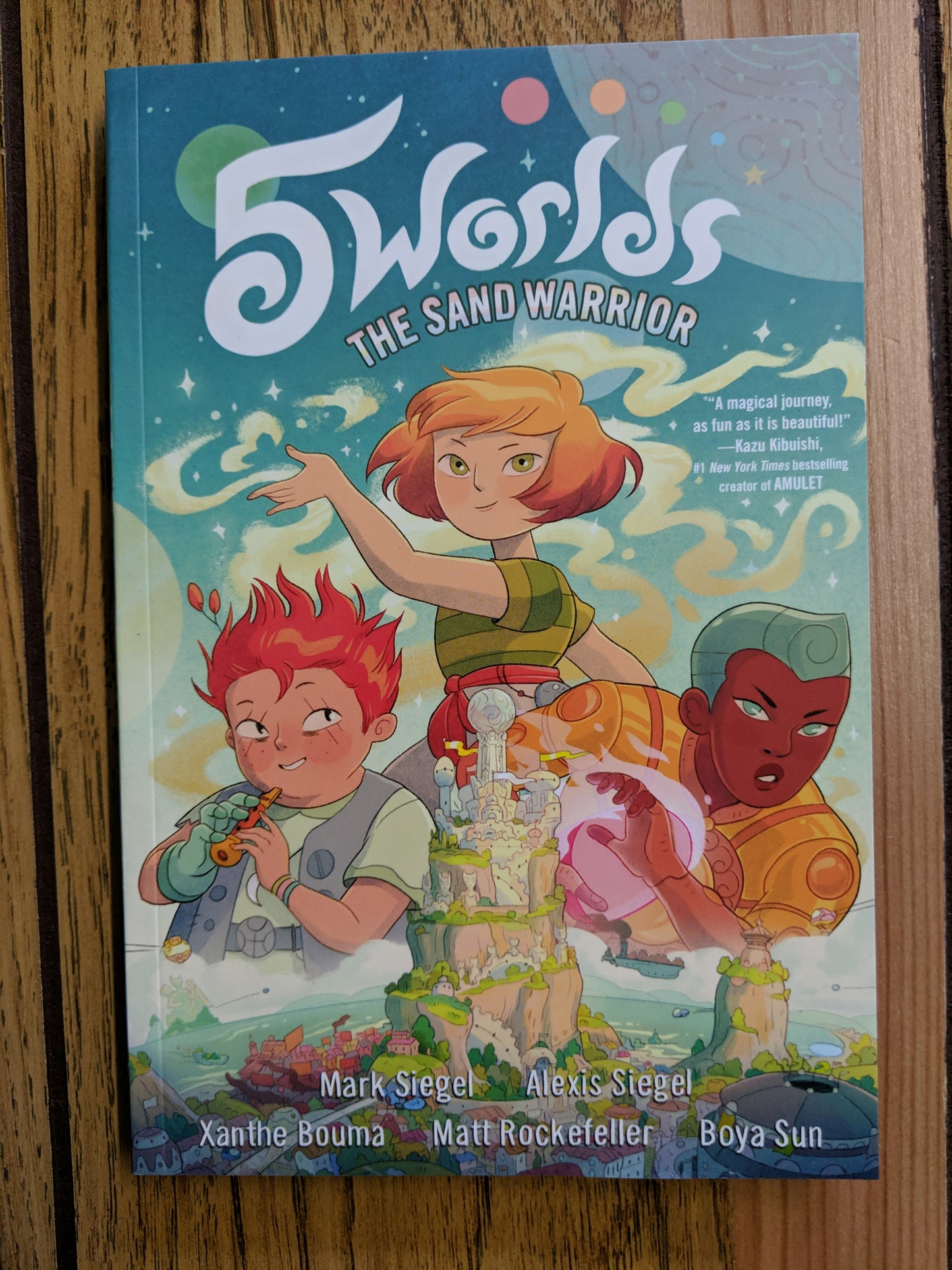 The Sand Warrior (5 Worlds #1)