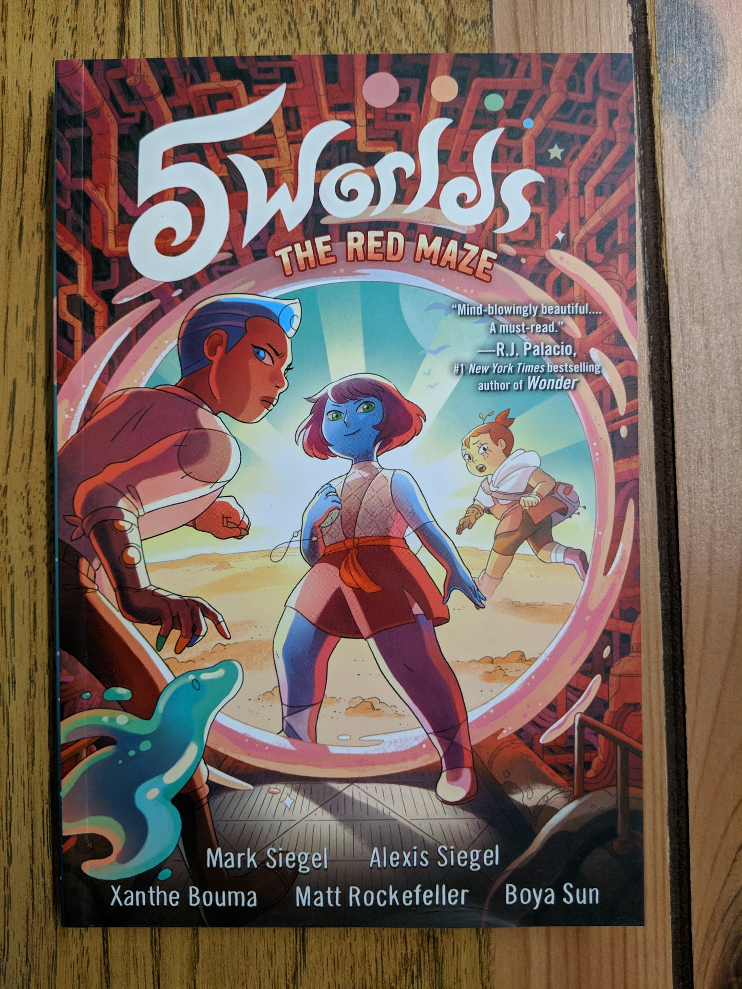 The Red Maze (5 Worlds #3)