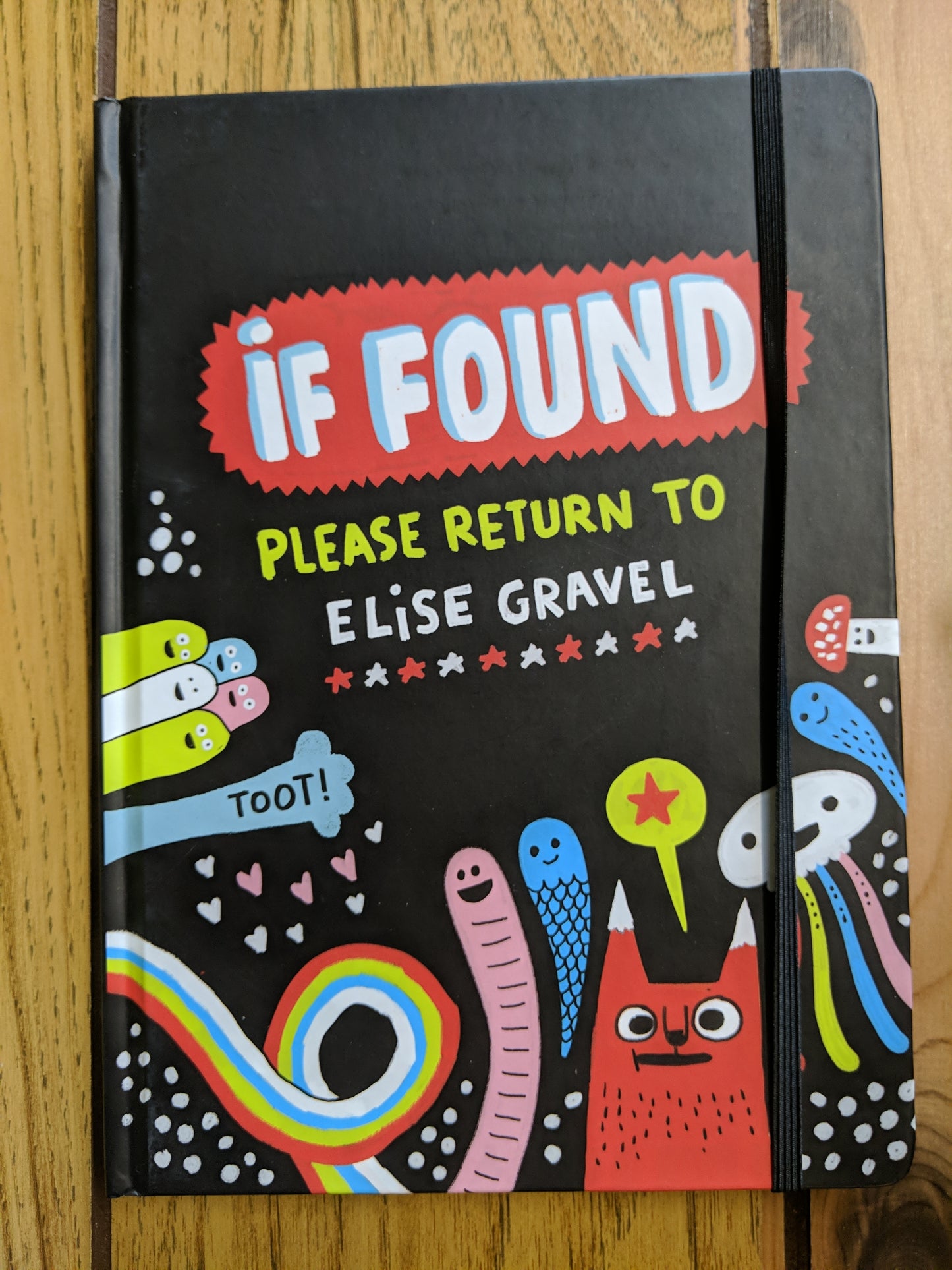 If Found Please Return to Elise Gravel