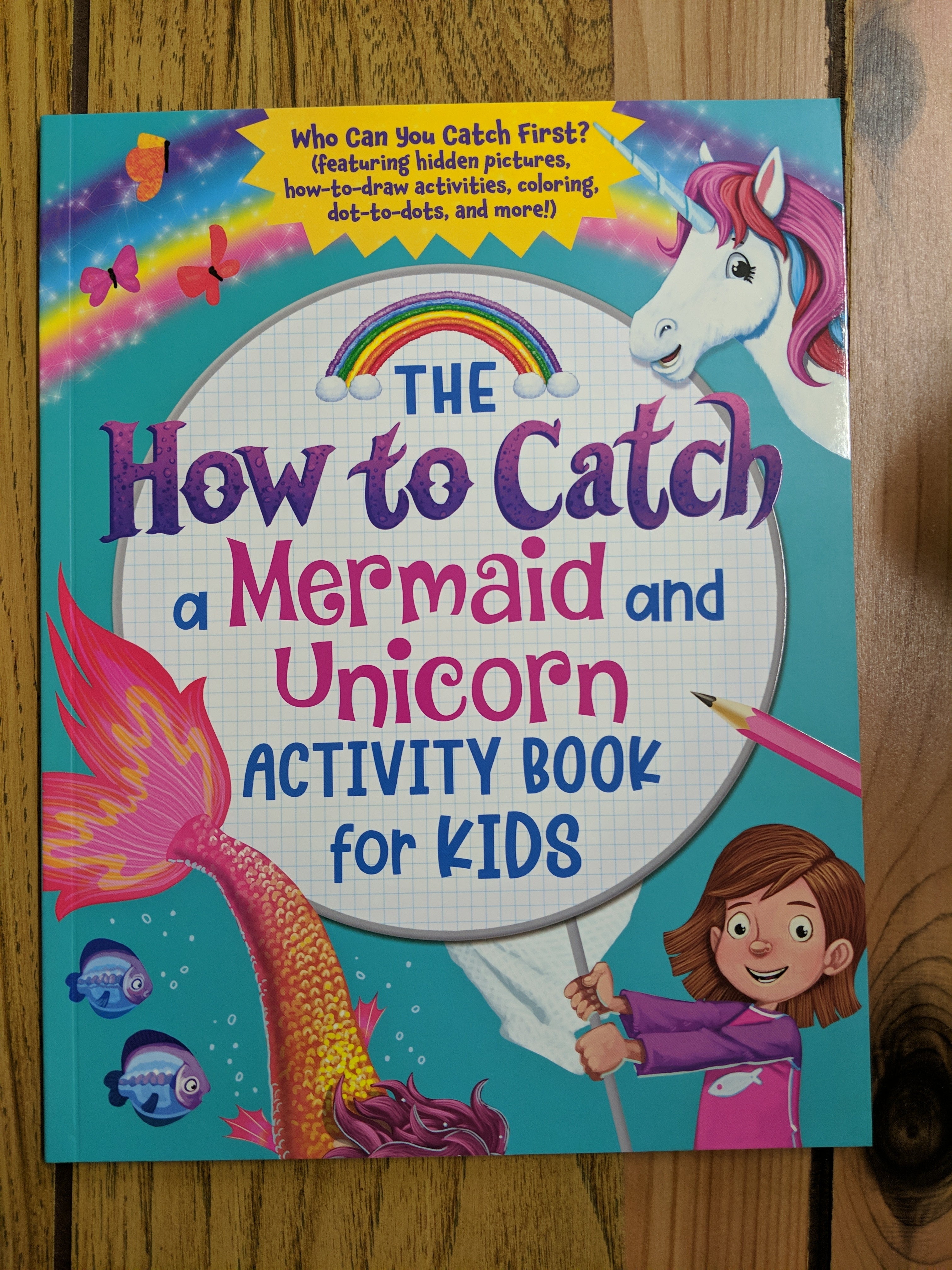 Kids　The　Comics　How　Activity　–　a　Unicorn　for　to　Catch　Book　and　Mermaid　Books　and　Lucky's