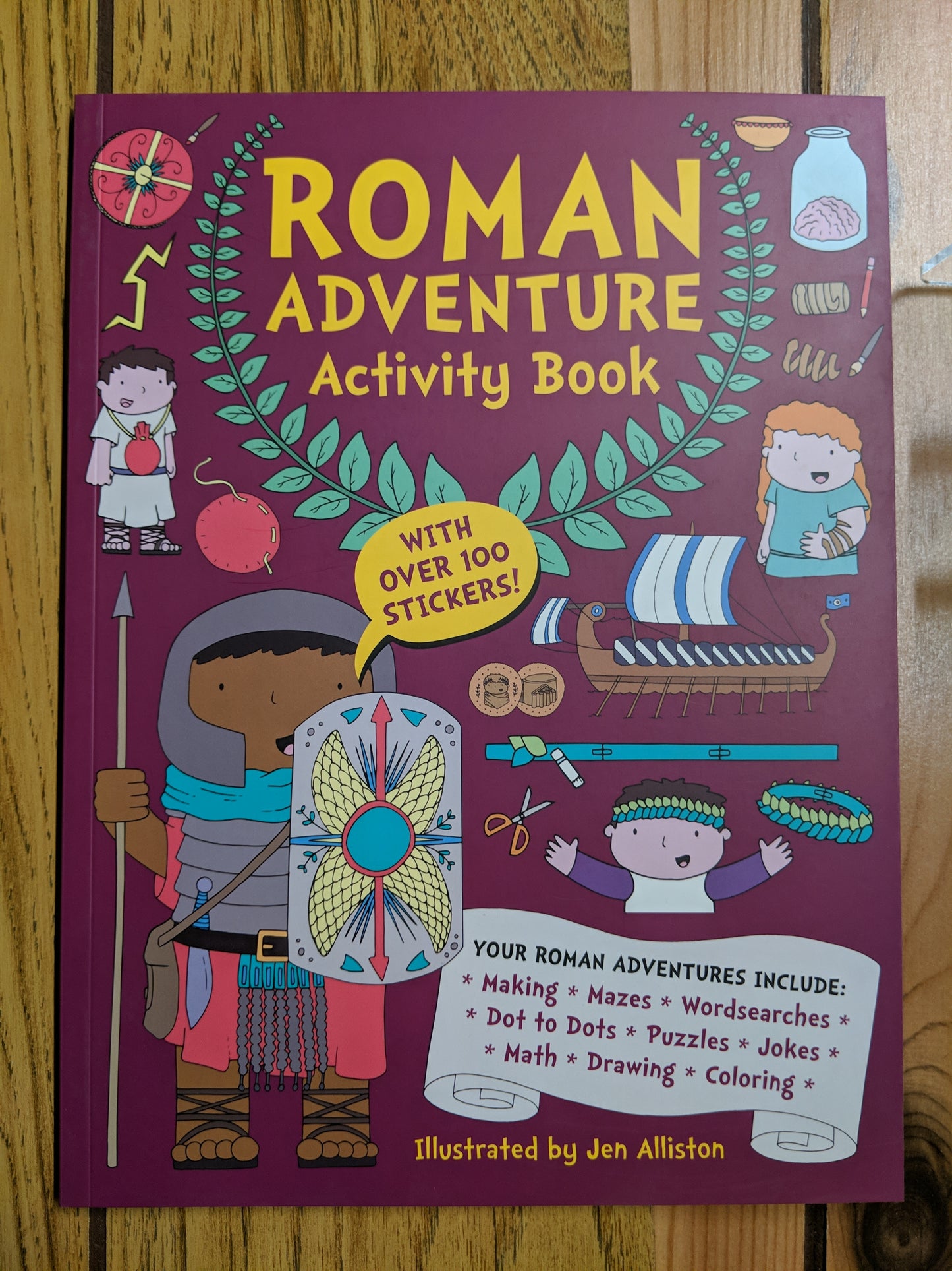 Roman Adventure Activity Book