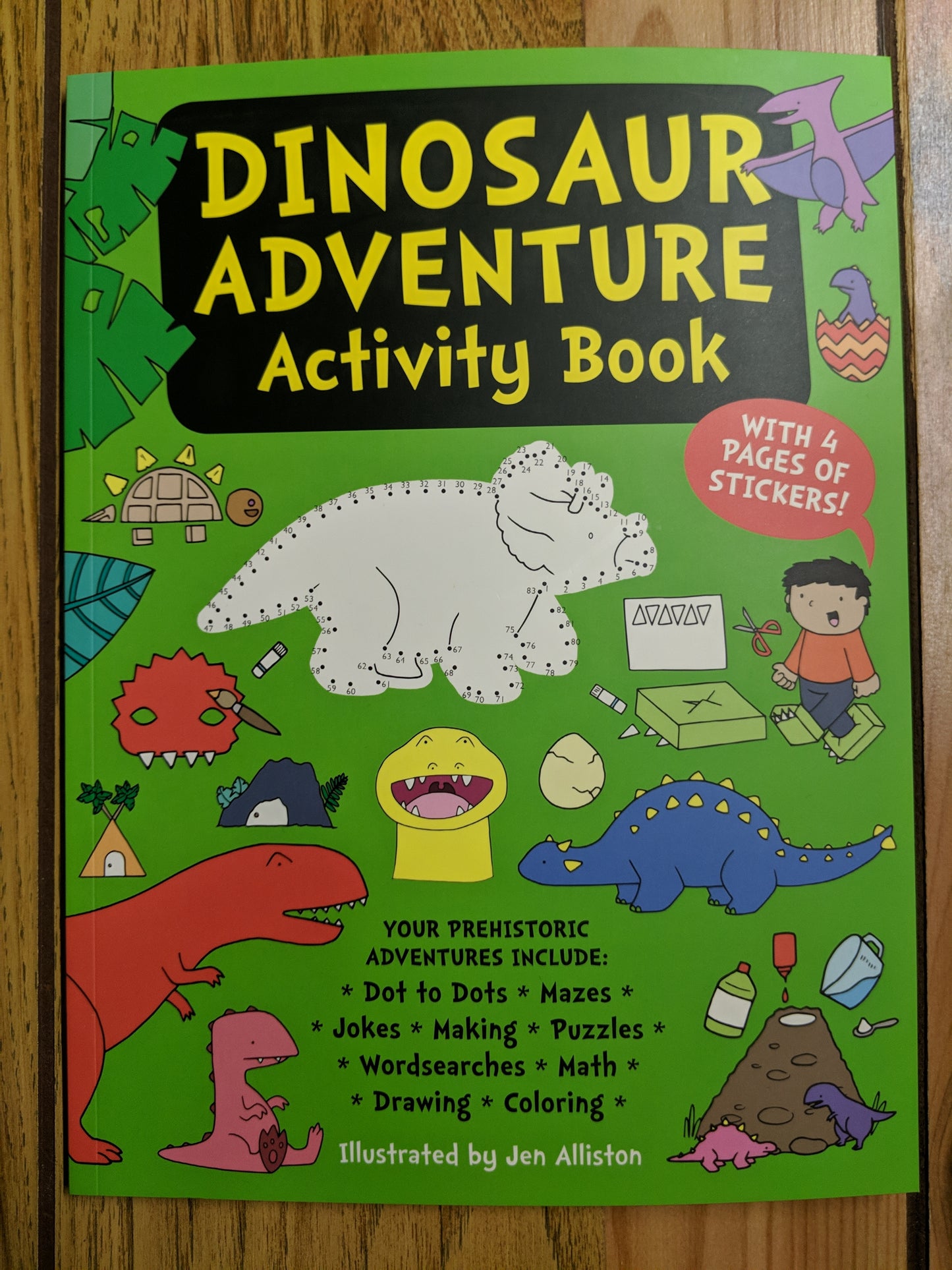 Dinosaur Adventure Activity Book