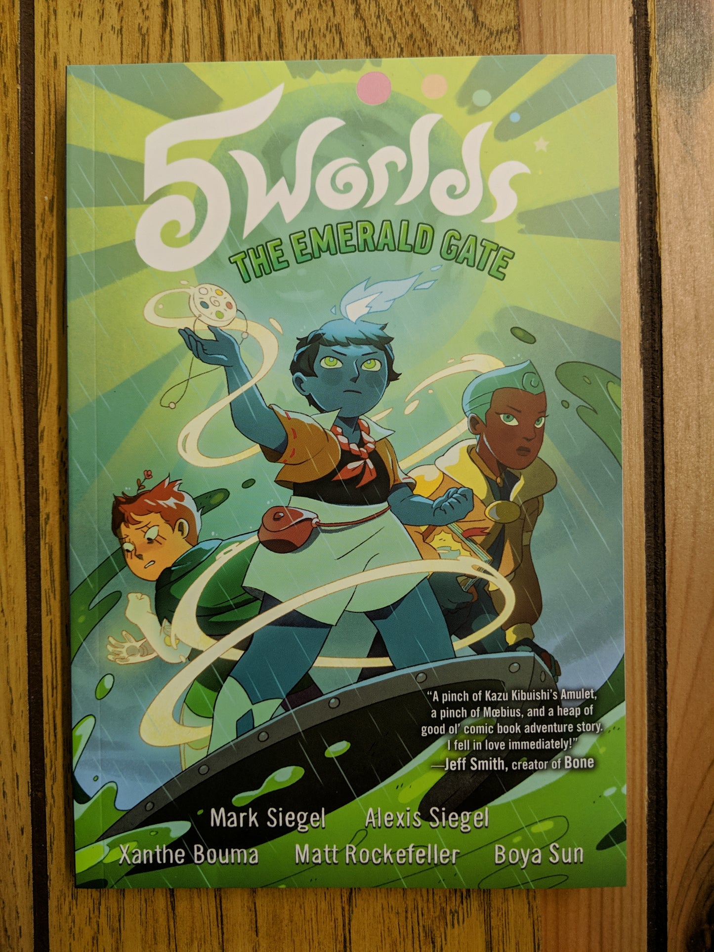 The Emerald Gate (5 Worlds #5)