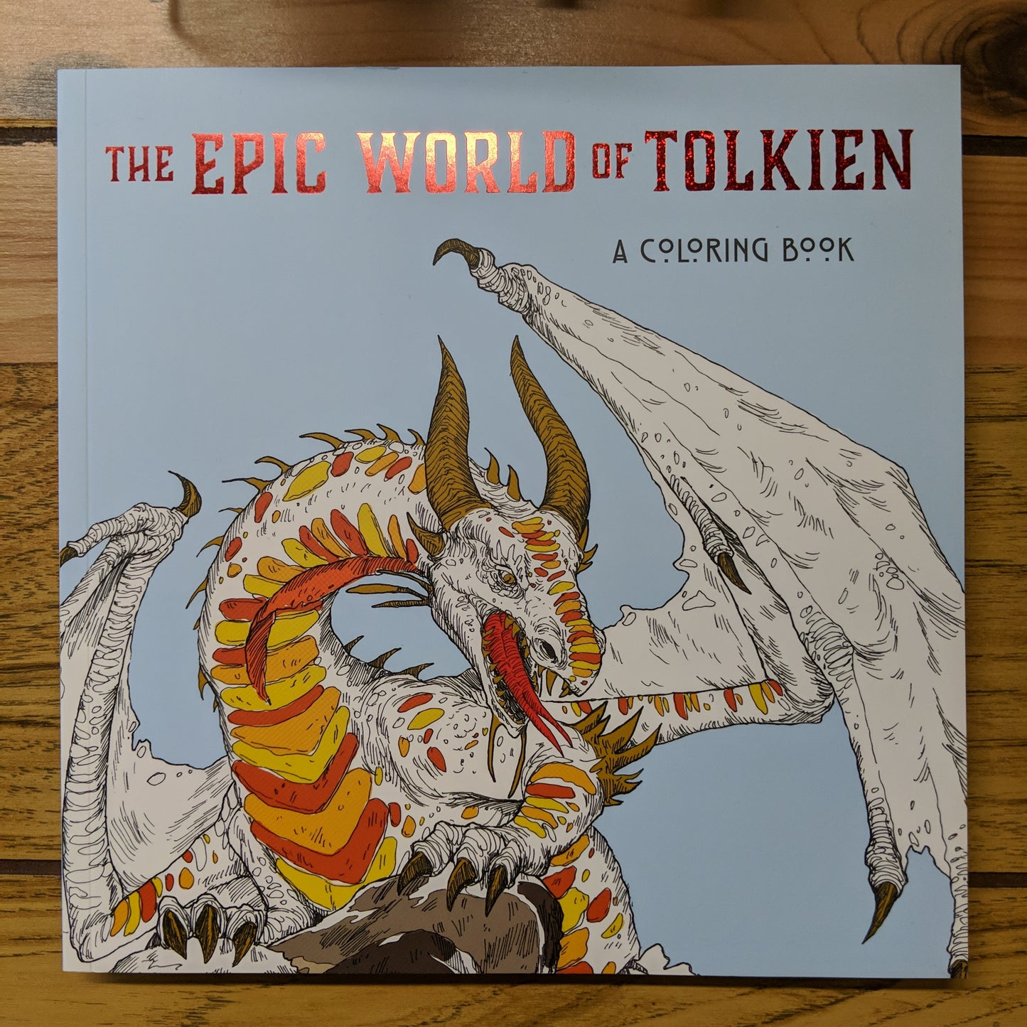 The Epic World of Tolkien: A Coloring Book