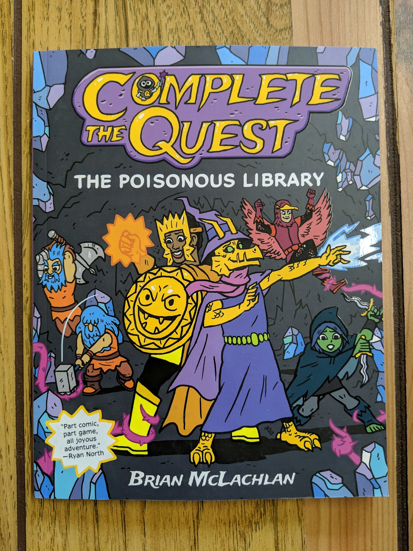 Complete the Quest: The Poisonous Library