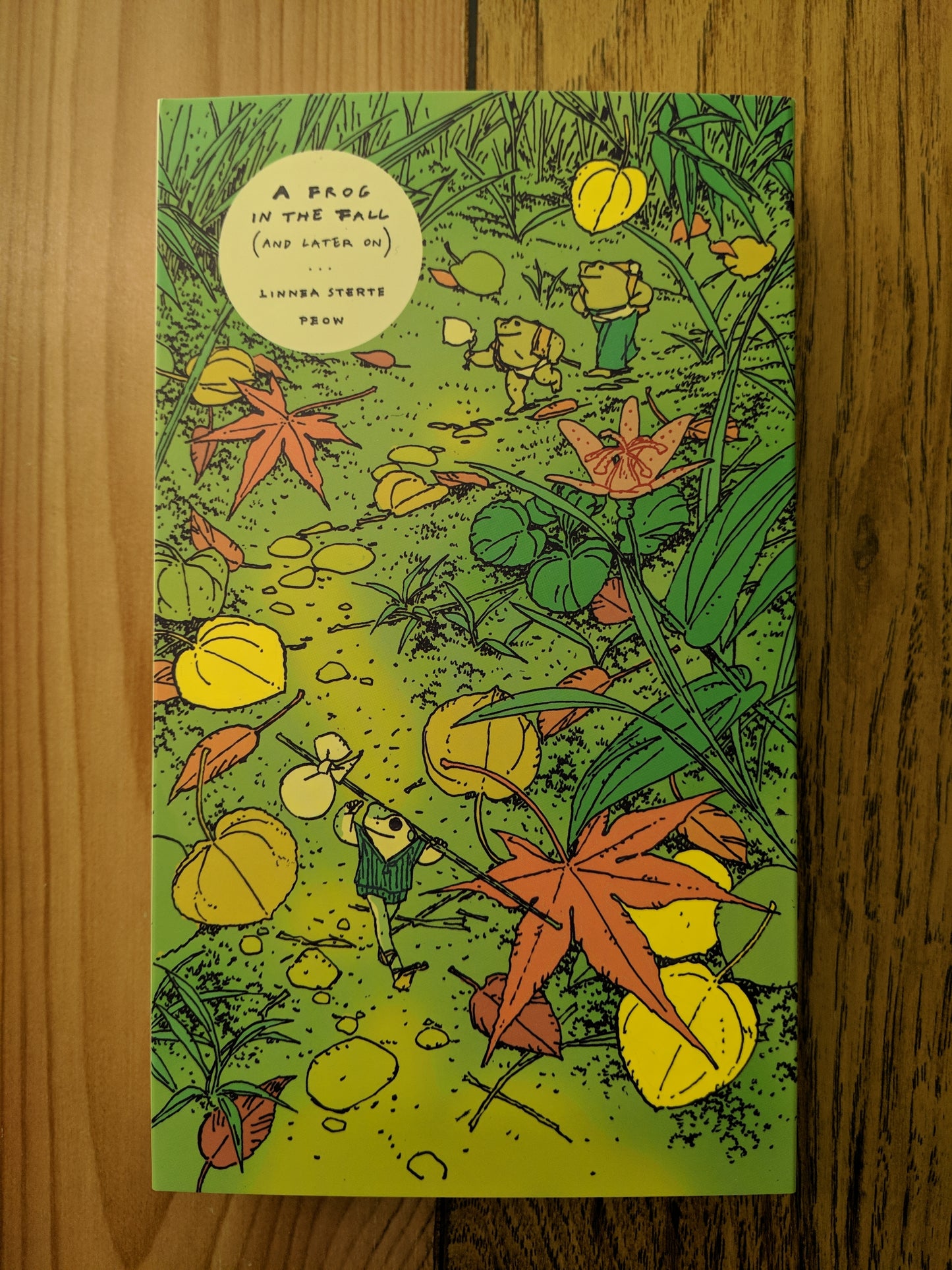 A Frog In The Fall