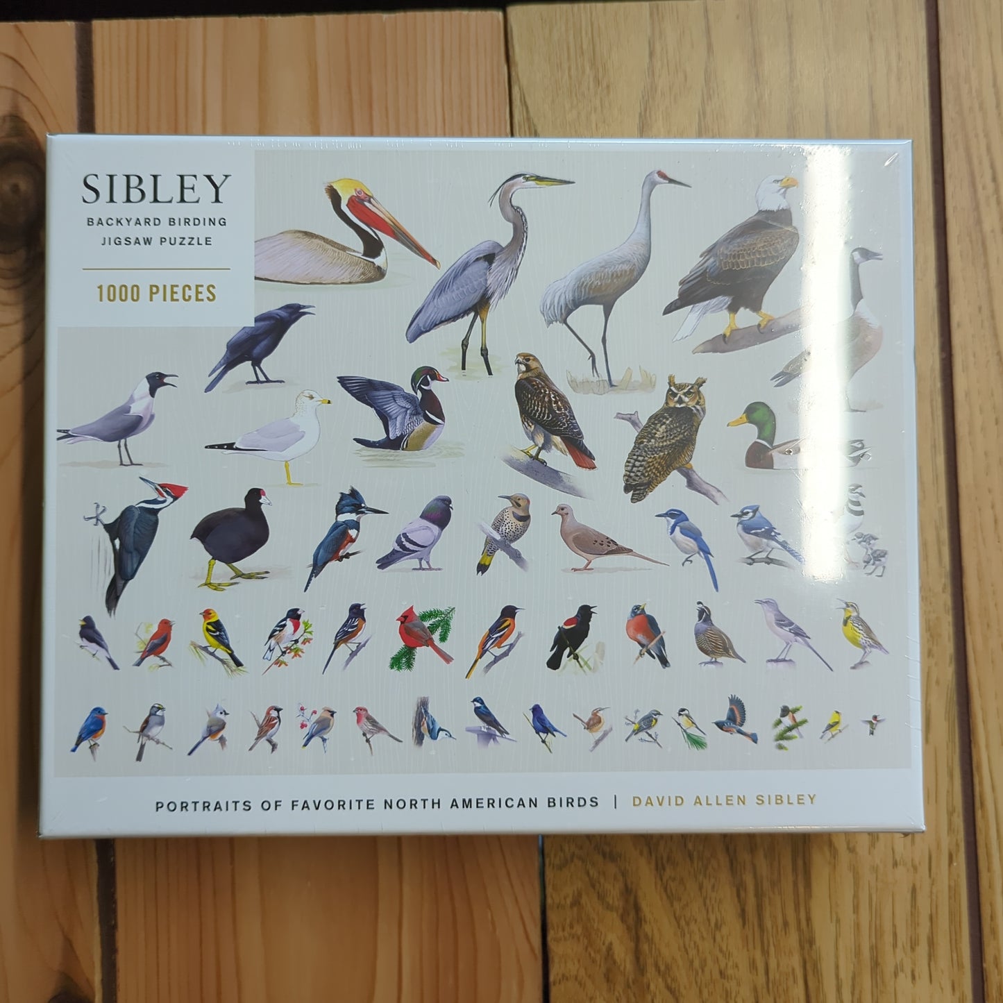 Sibley Backyard Birding Jigsaw Puzzle