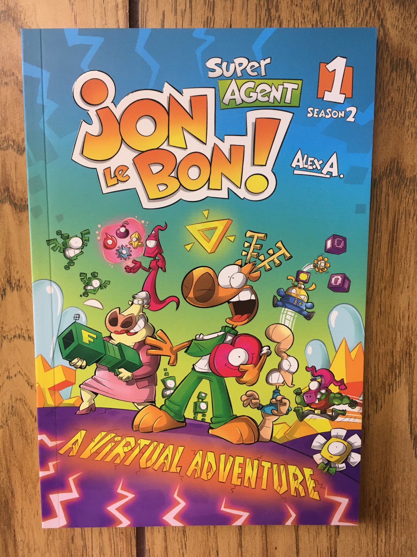 Super Agent Jon Le Bon! Season 2 #1: A Virtual Adventure